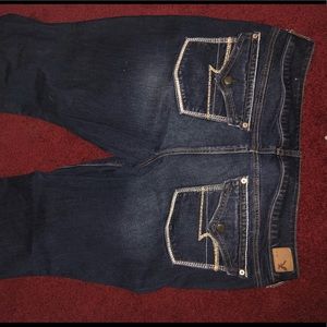 American Eagle Artist Jeans 18 Short Plus AE